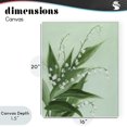 thumbnail image 4 of Stupell Industries Transitional Verdant Lily Of Valley Canvas Art, 16 x 20, by Grace Popp, 4 of 8