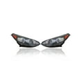 thumbnail image 1 of Ensemble de Phares - Compatible/remplacement pour '17-22 Kia Sportage FWD (sauf SX Turbo) - Halogène avec Lampe de Circulation Diurne à LED - Paire - CAPA - 92102D9111, 92101D9110, 1 of 2