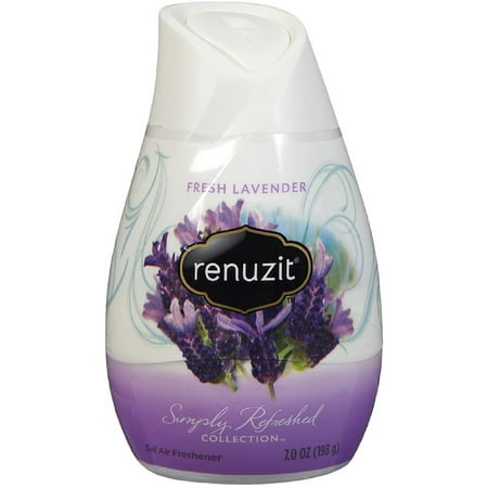 Renuzit Air Freshener - Renuzit Simply Refreshed Collection Gel Air Freshener, Fresh Lavender 7 oz (Pack of 3)