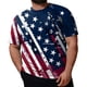 thumbnail image 1 of Playeras Para Hombre, Moda De Primavera Y Verano, Informales, De Talla Grande, De Manga Corta, Con Cuello Redondo, Estampadas, Top Y Blusa, 1 of 5