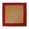 thumbnail image 3 of AYktou Mugwort Floss Cooling Rattan Chair Cushions, 16.5×16.5 Inch Summer Breathable Chair Mat Car Seat Cushion with Embroidered Edge Trimming, Non-Slip Comfortable Seat Pad for Dining Office Chairs, 3 of 7
