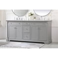 thumbnail image 2 of 72 inch double bathroom vanity in Grey, 2 of 8