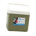 thumbnail image 2 of Nevera portátil de 20 l, para almacenamiento en frío, con aislamiento personal, pequeña, rígida, para pesca, fiestas, picnics, conservación de Verde, 2 of 8