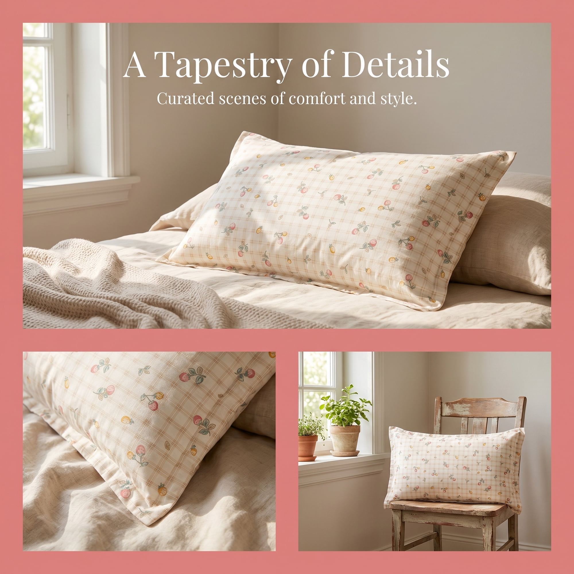 Unique Bargains 2 Pack Cotton Pillowcase Smooth Envelope Closure Wrinkle Resistant Queen Color G