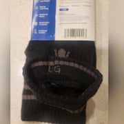 Bombas Honeycomb Unisex Crew Socks - Size: Men S - Black/gray