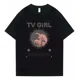 thumbnail image 1 of Camiseta De Algodón De Manga Corta Con Estampado Tv Girl, 1 of 5