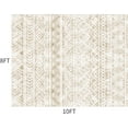thumbnail image 2 of Boho Area Rug x Carpet Rugs for Living Room Bedroom Moroccan-Machine Washable Rugs for Bedroom Dining Room Living Room Rug Neutral Taupe, 2 of 9