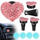 thumbnail image 1 of 4 clips para ventilación de coche, con forma de corazón, accesorios y ambientadores., 1 of 7