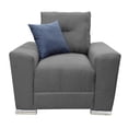 thumbnail image 1 of Sillon El Bazar Store Suecia Lino Gris Oxford 1 plaza, Modular, Moderno, Sala, 1 of 4