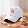 thumbnail image 3 of Roiihwy Basketball Mom Hat for Women Grandma, White, 21.7"-23.6", Adjustable Cotton Mama Mother's Day Gifts Baseball Cap, 3 of 6