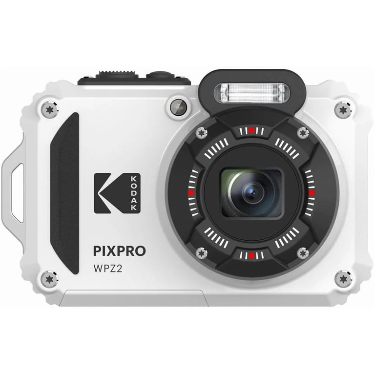 Kodak PIXPRO WPZ2 Waterproof Point & Shoot Digital Camera, White