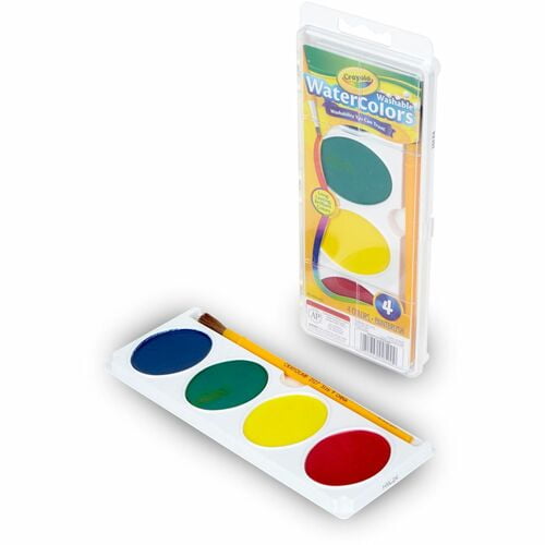 Crayola Washable Watercolors Set, Assorted, 4.50 oz (53-0500) | 2 Sets
