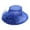 Blue, variant on Womens Visor Hats European and Fashion Sun Hat Mesh Lace Flower Sun Hat Outdoor Foldable Large Brim Women's Hat Summer Hiking Hat Women with Net Womens Hats Trending