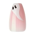 thumbnail image 6 of KISS Voguish Fantasy Glow in the Dark, Press On Nails, Lion Tamers, Pink, Medium Coffin, 28 Count, 6 of 9