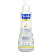 Mustela Baby Nourishing Cleansing Gel Hair & Body Wash for Dry Skin - with Natural Avocado, Cold Cream & Beeswax - 10.14 fl. o