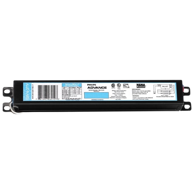 Balasto PHILIPS ICN-4P32-SC ADVANCE ICN4P32N 4 lámparas 120V/277V