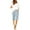 Sky Blue, variant on Pants for Women Trendy Dressy Drawstring Elastic Waist Summer Soft Cute Beach Shorts With Pockets Trousers