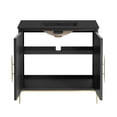 thumbnail image 5 of Modway Awaken 36" Solid Wood and MDF Bathroom Vanity in Black, 5 of 7