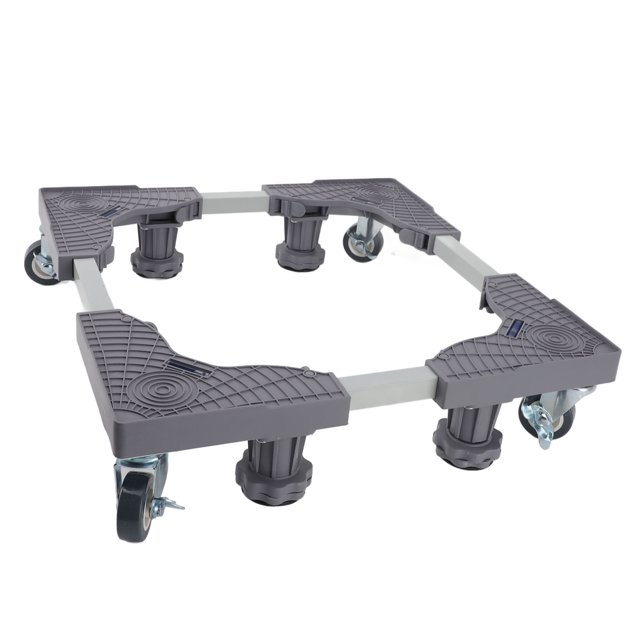 Machine à laver Rouleau mobile, forte charge de chargement de chargement de niveaux réglable de mesure réglable Balance d'angle d'angle de meuble Base de meubles pour le