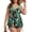 Green, variant on Women Plus Size Tankinis Swimsuits Flowy Swimwear with Boyshorts Two Piece Bathing Suits for women Pink 2XL