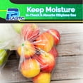 thumbnail image 5 of TP Plastic 11" x 17" Clear Plastic Produce Bags on Roll – Disposable Food Storage Bags for Bread, Groceries, Fruits & Vegetables, 4 Rolls, 240 Bags per Roll, 5 of 8