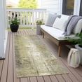 thumbnail image 3 of Dalyn Rugs Machine Washable Indoor/Outdoor Chantille Gold 2'3" x 7'6" Runner Rug, 3 of 7