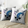 thumbnail image 3 of LALILO Throw Pillow Covers Octopus Skull Animal Art Bone Creative Cushion Cover 18" x 18", 782 Pack, 3 of 6