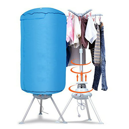 Jeobest Portable Clothes Dryer Heater Electric Drying Rack Folding Dryer Quick Dry Ventless Wrinkle Laundry Hot Air Machine for