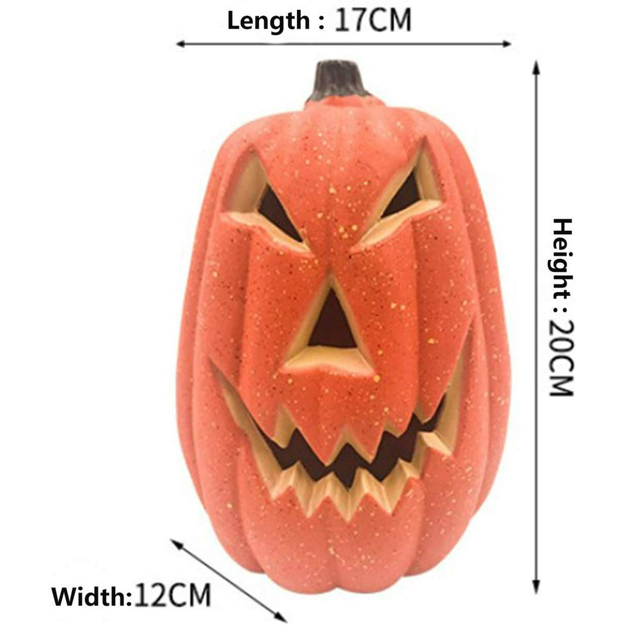 Halloween Plastic Pumpkin Lantern Battery Operated Haunted House Creepy Props Portable Hanging Decoration Walmart Canada