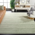 thumbnail image 2 of SAFAVIEH Adirondack Esmond Striped Area Rug, Sage/Ivory, 9' x 12' - Large - Modern Design, Sage & Ivory, Ideal for Living Room, Bedroom, Dining Space, 2 of 14