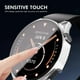 thumbnail image 4 of For Huawei Watch GT 5 46mm ENKAY Hat-Prince 2-in-1 Rubberized Hard PC Frame with 9H Tempered Glass S, 4 of 5