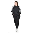 thumbnail image 1 of Conjunto de pants animal print Roman Fashion /Tallas Extras 8049 (Print blanco/ negro) negro 42, 1 of 5