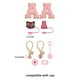 thumbnail image 2 of Y Moderno Juego De Accesorios Para Bebidas Parches Bordados Cubiertas Para Pajitas Collar Con Charm Cadena Y Accesorios Antiderrames Para Tazas Kit Completo De Mejora Decorativa, 2 of 3