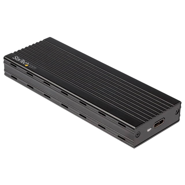 Gabinete para SSD StarTech Formato M.2 NVME, USB tipo C. Color Negro. Startech M2E1BMU31C