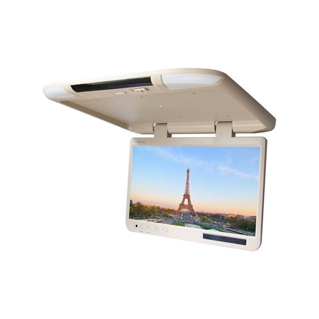 1920*1080 IPS Screen 22 Inch Car Roof Flip Down Mount Monitor MP5 Video Player For Bus Ceiling TV USB FM Output ,Widely Used