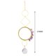 thumbnail image 2 of Colgantes colgantes hechos a mano de diamantes de joyería de carillones de viento de captura de luz de cristal Ehuebsd Libre de BPA, 2 of 8