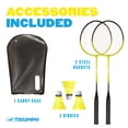 thumbnail image 5 of Triumph 2-Player Badminton Racket Set, 5 of 5