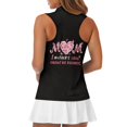 thumbnail image 5 of Whosucclay Mother Love Golf Top Ladies Golf Sleeveless Athletic Tank Shirt for Women, Elastic Fashion for Fitness Running Tennis, 5 of 8