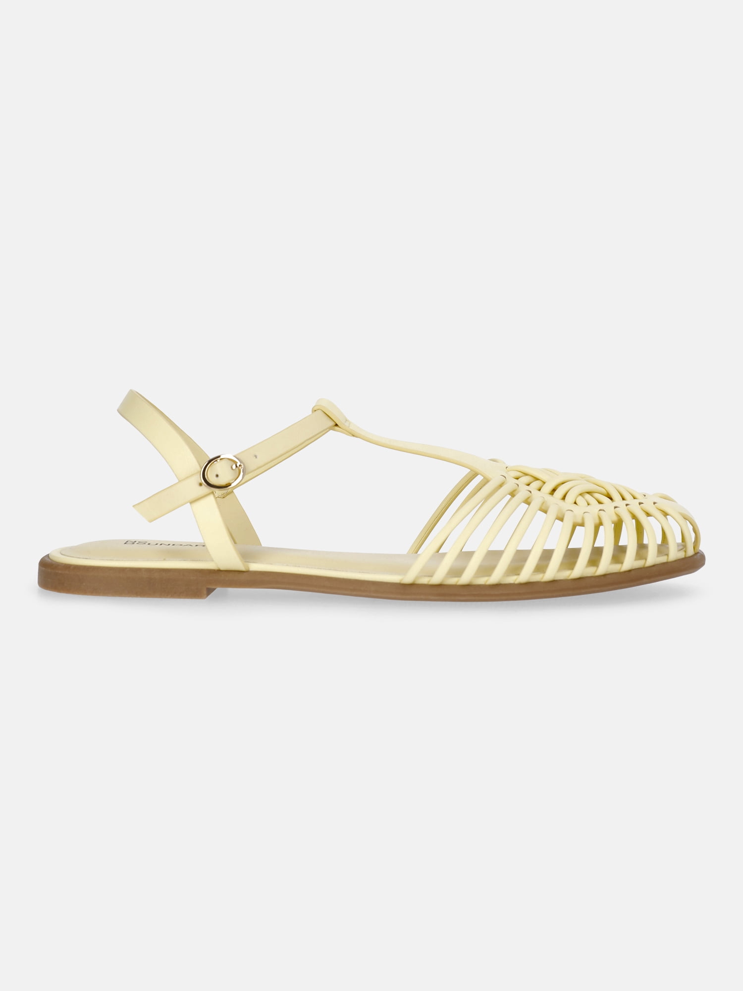 No Boundaries T-Strap Huarache Sandals, Women's