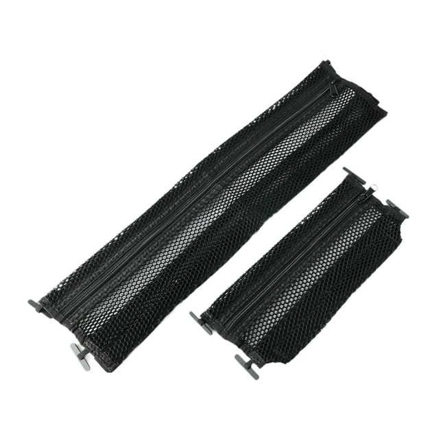 2PCS 715003129 Nets de almacenamiento de tablero Accesorios automotrices Organizadores de mantenimiento Mesh Net Suptor para HD9 2017-2023