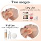 thumbnail image 4 of Esponjas de maquillaje Larrel Beige redondas para uso húmedo y seco (12 unidades), 4 of 7