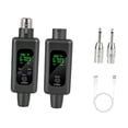 thumbnail image 3 of Kit de adaptador de micrófono XLR recargable inalámbrico receptor del transmisor XLR Conjunto de adaptador de micrófono XLR Conjunto de guitarras de 1 por 1, 3 of 10