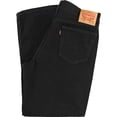 thumbnail image 2 of Levi's 550 Tapered Relaxed Jeans para Hombre, Negro, 35W x 30L Levis Relajado, 2 of 3