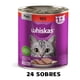 thumbnail image 1 of Caja Lata Whiskas Carne Molida De Res 350 g (24 Pzas), 1 of 5