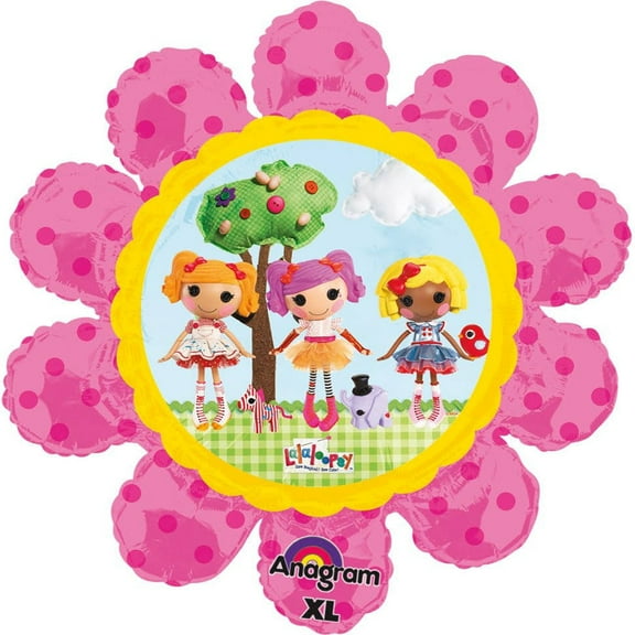 Lalaloopsy Nick Jr Birthday Party Decoration 29" SuperShape Foil Mylar Balloon