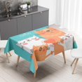 thumbnail image 1 of Family Cats Washable Tablecloth Outdoor Table Cloth Decor for Dining Room 54 X 72 Inch, 1 of 1