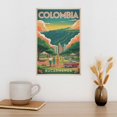 thumbnail image 3 of Nostalgic Vintage City Travel Poster of Bucaramanga Featuring Cobblestone Streets And Art Style Print Poster, 3 of 8