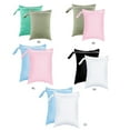 thumbnail image 6 of 2 Pcs Nappy Bag Reusable Laundry Bag Wet Dry Bag Waterproof Storage Bag Yoga Gym Bag for Travel and Fitness, 6 of 8