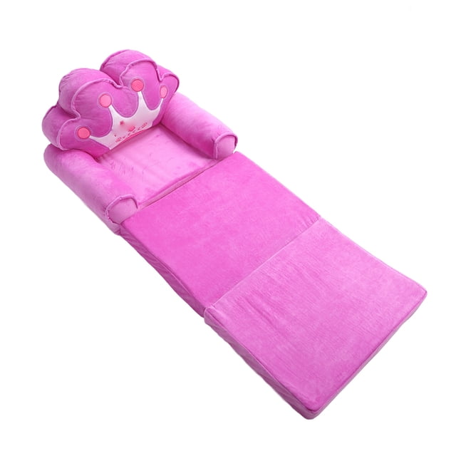 Silla Cama Con Reposabrazos Para Niños Pequeños, Cómodo Sofá Convertible En Tumbona Durable Triple Plegable Flip Open Sofá Cama Para Niños Para Ver Televisión