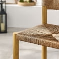 thumbnail image 3 of Modway de 2 Tabouret de Bar pour Mobilier de Patio Extérieur Parkland, Naturel, 3 of 12